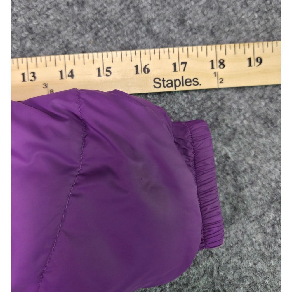 Mountain Hardwear Puffer Jacket Youth Small Purple Down Insulated Fleece Lined - Picture 6 of 11